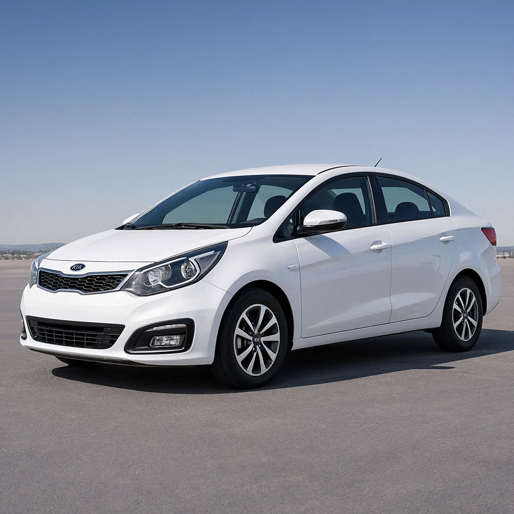 Hire a Kia Rio economy car in Baku from Gurosun